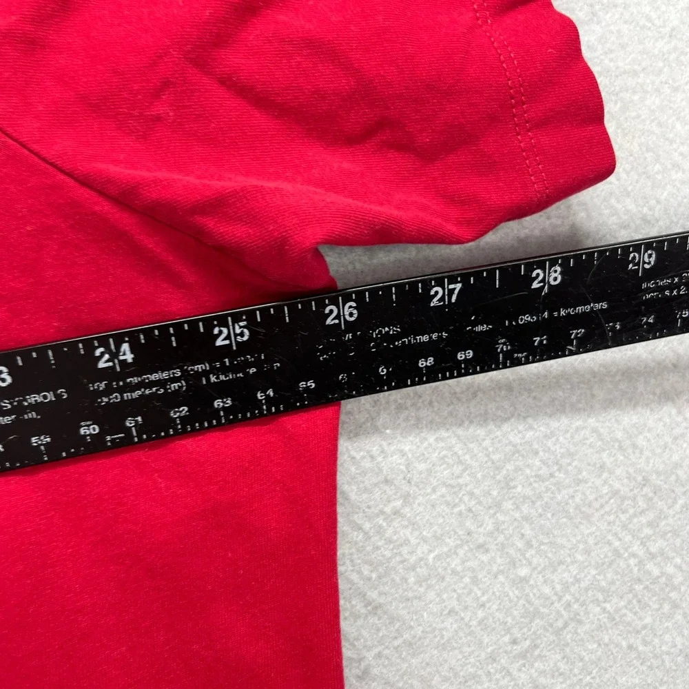 Jordan T Shirt Mens XXL Red Jumpman Logo Dri-Fit Short Sleeve Activewear Sporty